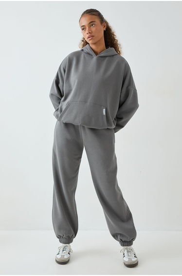 DSGN Studio Oversized Over The Head Hoodie - charcoal