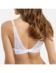 Lace Push-Up Bra - 1