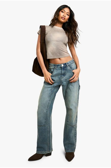 Denim Carpenter Straight Leg Jean