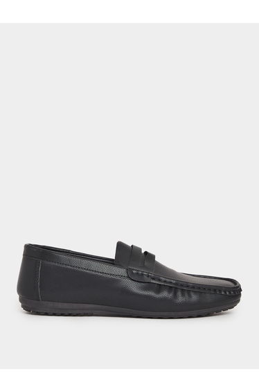Solid Slip-On Loafers