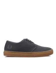 Men's Fred Perry Linden Canvas Trainers in Grey