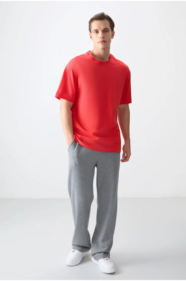 TOMMY Oversized Cotton Crew Neck T-Shirt