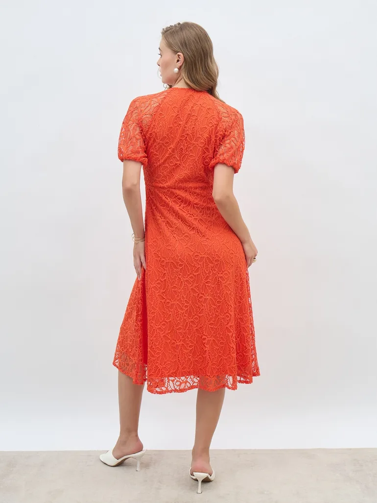 a line midi dress with short sleeves Black Stripe Short Sleeve Midi Dress - Shirt Dresses