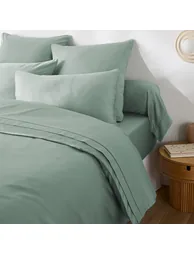 Opale Cotton Sateen Fitted Sheet with 30cm Flap - 3