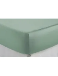 Opale Cotton Sateen Fitted Sheet with 30cm Flap