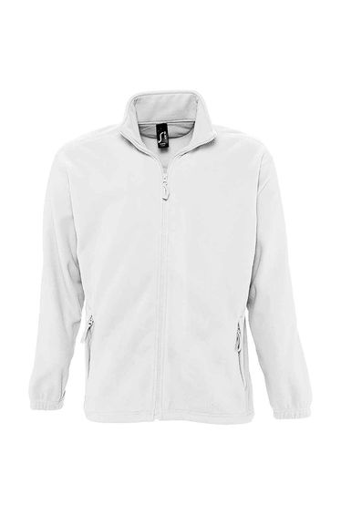 SOLS Womens/Ladies North Full Zip Fleece Jacket - White