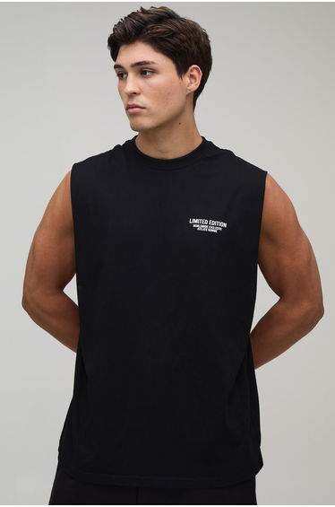 Limited Edition Oversized Tank - black