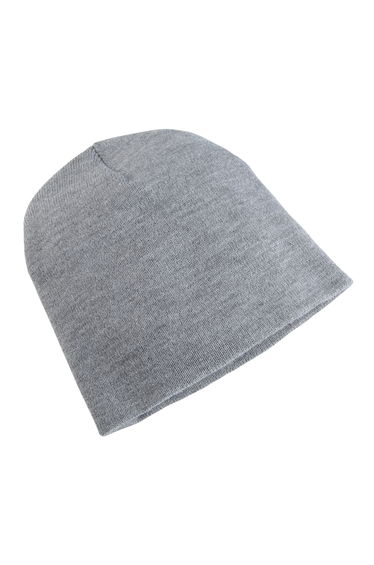 Yupoong Flexfit Unisex Heavyweight Standard Beanie Winter Hat - Heather Grey