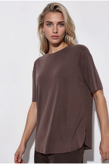 BUSEM Loose Fit Crew Neck T-Shirt
