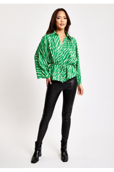 Women's Zebra Print Shirt