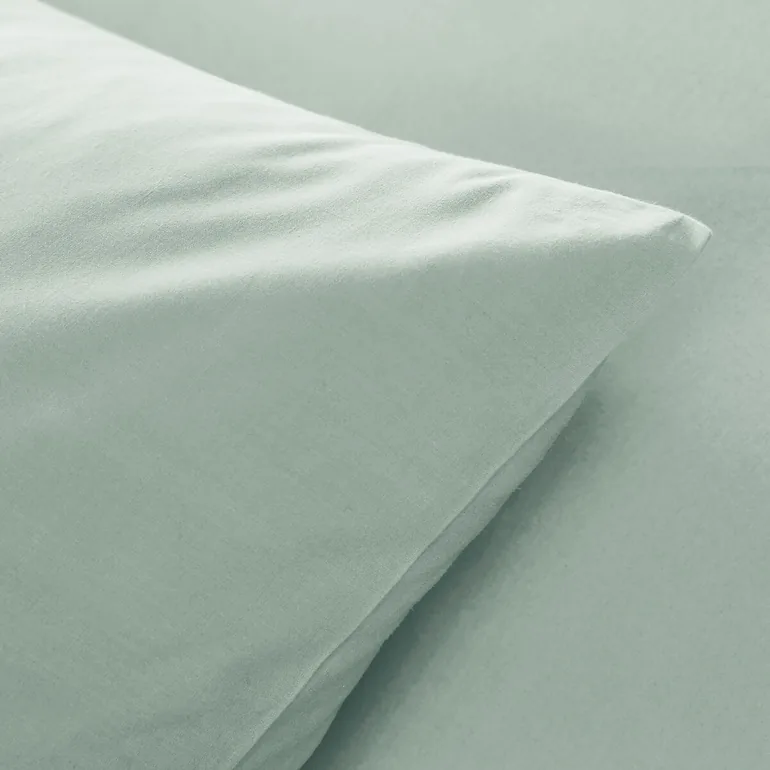 غطاء وسادة قطن سادة - 3