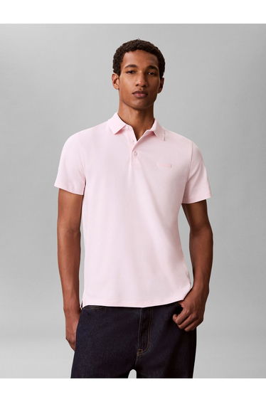 Ss Slim Supima Logo Patch Polo Ballet Slipper
