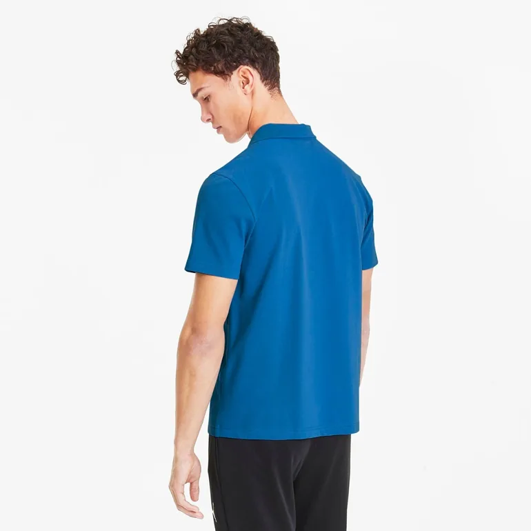 Men's Puma TeamGOAL 23 Casuals Polo Shirt in Blue - 4