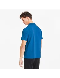 Men's Puma TeamGOAL 23 Casuals Polo Shirt in Blue - 4