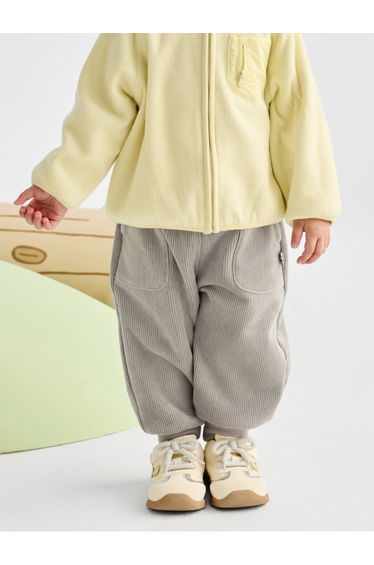 Unisex Corduroy Pants with Front Pockets