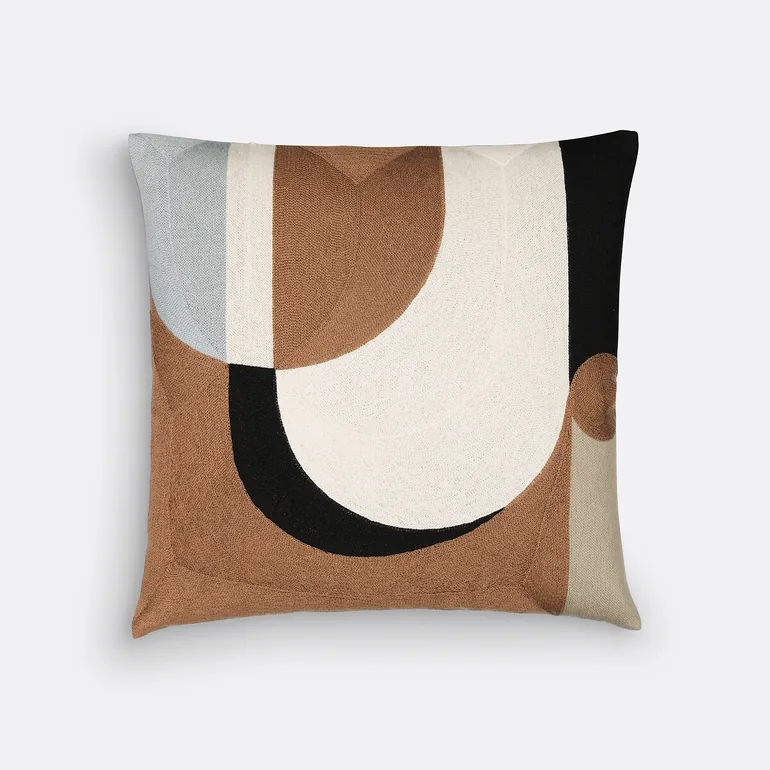 Egia Graphic 40 x 40cm 100% Cotton Cushion Cover - 4