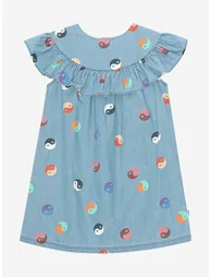 فستان مولو أزرق