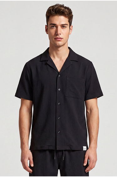 Relaxed Short Sleeve Shirt