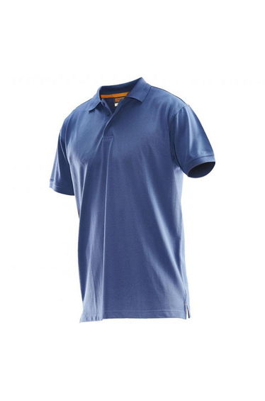 Jobman Mens Plain Polo Shirt - Navy