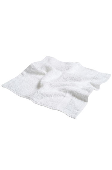 Towel City Luxury Range 550 GSM - Face Cloth / Towel (30 X 30 CM) - White