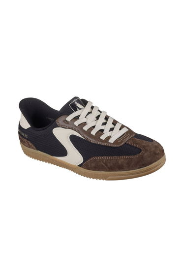 HOTSHOT EVERYDAY EASE Nylon & Suede Bungee Slip-Ins Black/Brown