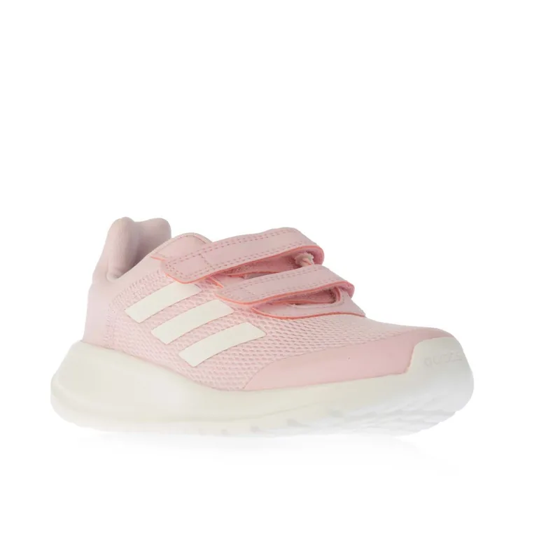 Girl's adidas Childrens Tensaur Run Trainers in White - 1