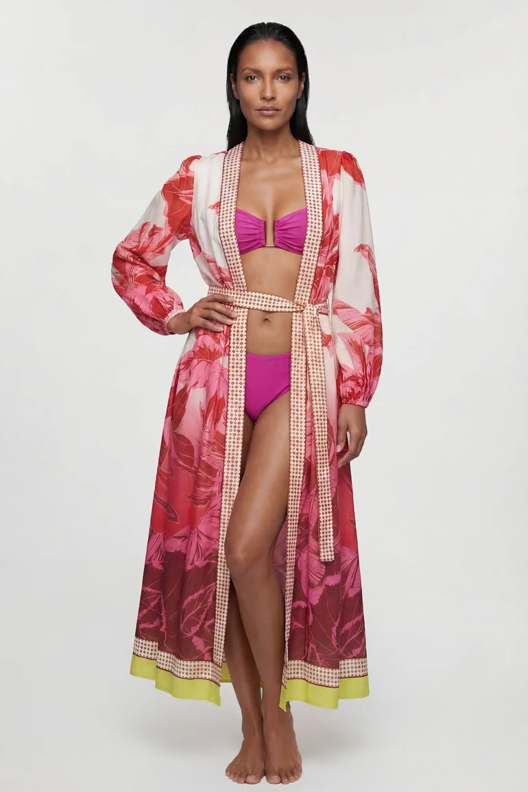 Cotton Voile Maxi Beach Dress