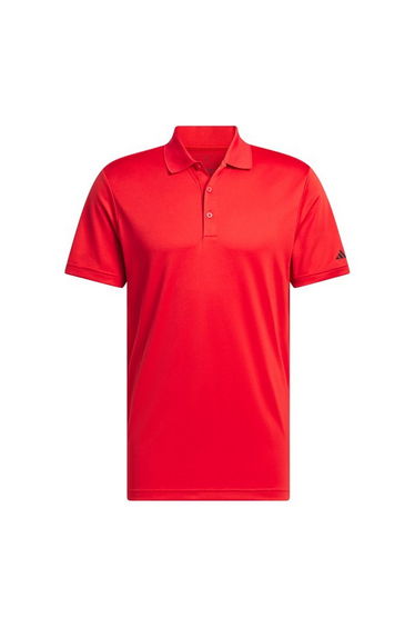 Adidas Clothing Mens Performance Polo Shirt - Collegiate Red