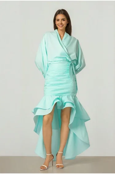 Long Sleeved Wrap Top