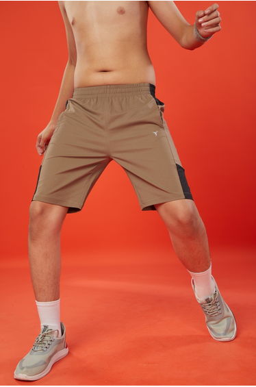 Solid 2-Way Stretch Shorts