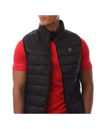 Men's Jack and Jones Wilson Body Warmer Gilet in Black - 1