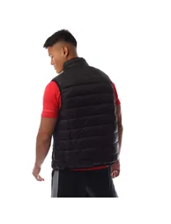 Men's Jack and Jones Wilson Body Warmer Gilet in Black - 2