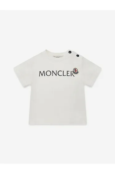 Moncler Enfant Baby Boys Logo T-Shirt in White