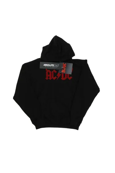 AC/DC Boys Horns Logo Hoodie - Black