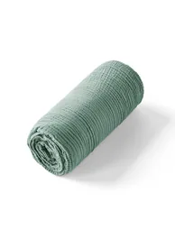 Yafa 100% Organic Cotton Muslin 200 Thread Count Fitted Sheet - 2