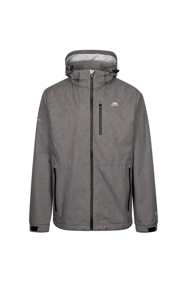 Trespass Mens Farlesthorpe Outdoor Jacket - Grey Marl
