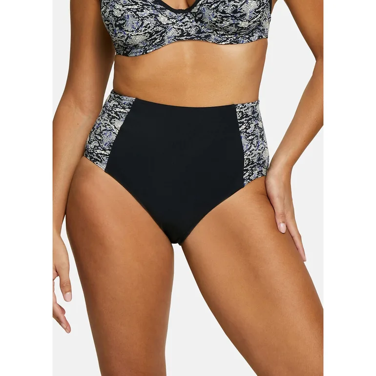 At The World's End Bikini Bottoms with High Waist - 1