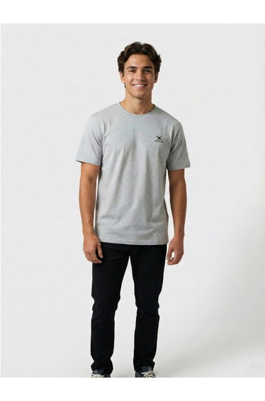Men Logo Detail Short Sleeve T-Shirt