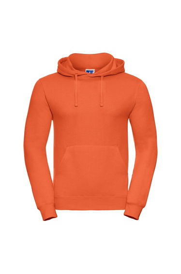 Russell Colour Mens Hooded Sweatshirt / Hoodie - Orange