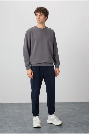 TOMMY Men's Plain Crew Neck Sweatshirt