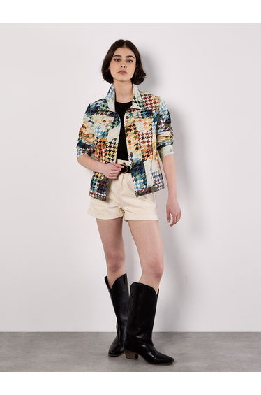 Colourful Dogtooth Jacket