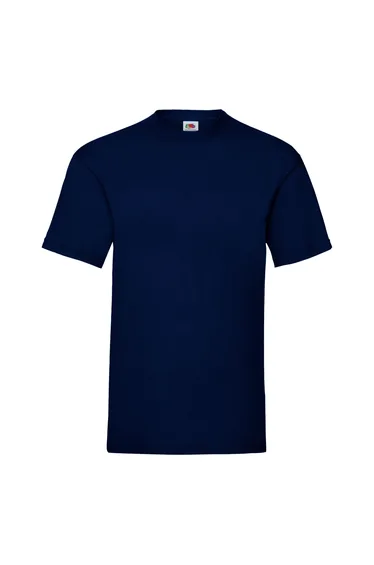 Fruit Of The Loom Mens Valueweight Short Sleeve T-Shirt - Deep Navy