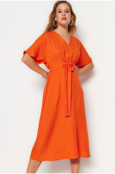 A-Line Midaxi Dress