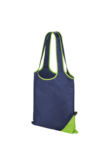 Result Core Compact Shopping Bag (Pack of 2) - Navy/Lime