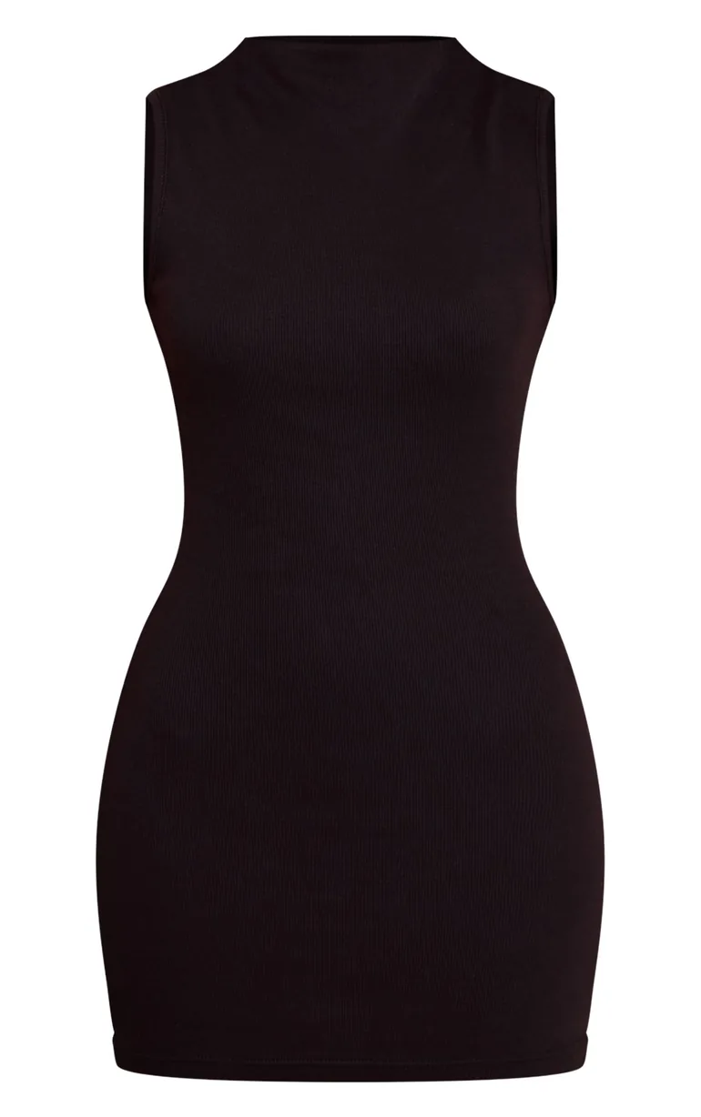 black high neck ribbed bodycon dress Valiamcep Women's Long Sleeve Dress Mock Neck Bodycon Ribbed Knit Slim  Fitted High Neck Casual Mini Pencil Dresses Black XS at Amazon Women's  Clothing store