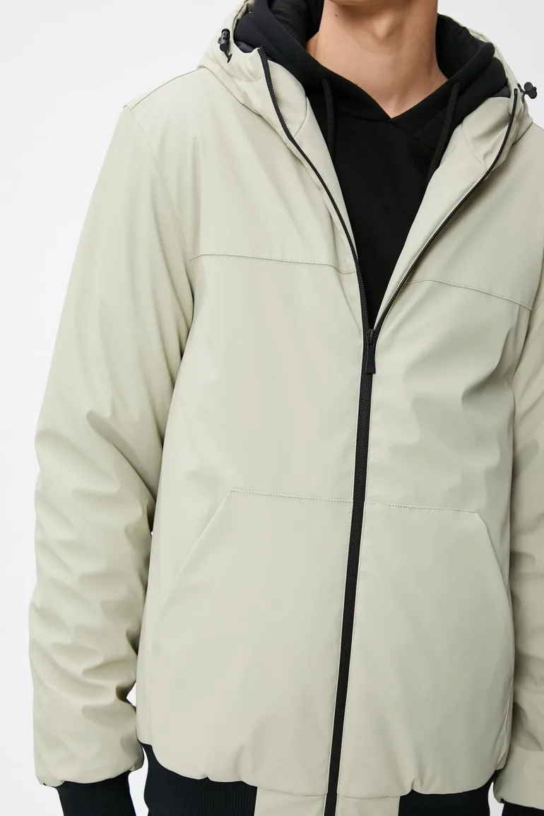 Men's Beige Jacket - 4