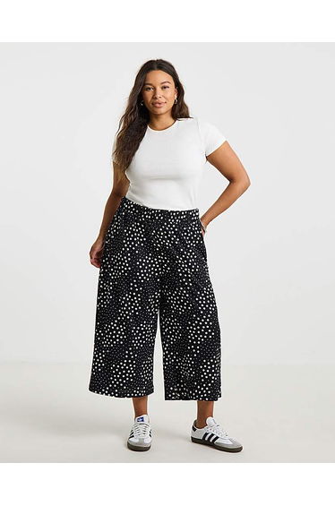 Simply Be Mono Spot Culotte