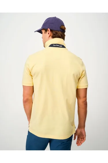 Classic Pique Polo Pastel Yellow