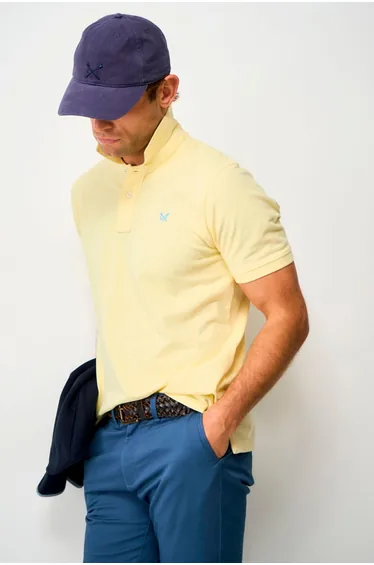 Classic Pique Polo Pastel Yellow