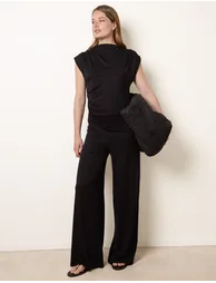 Soft Jersey Asymmetric Hem Set - 3